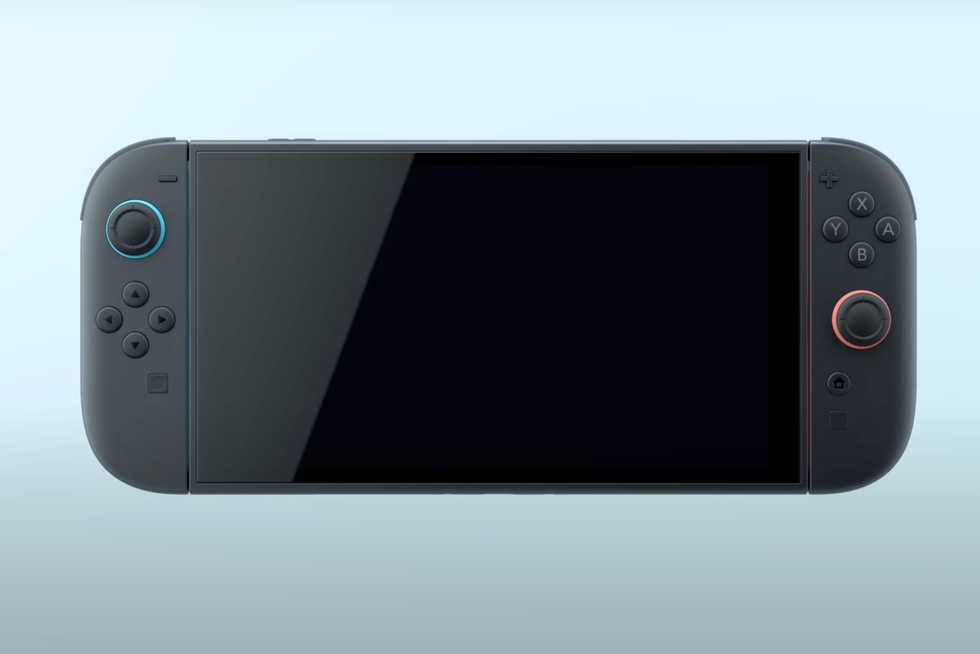 A screenshot of the Nintendo Switch 2 console
