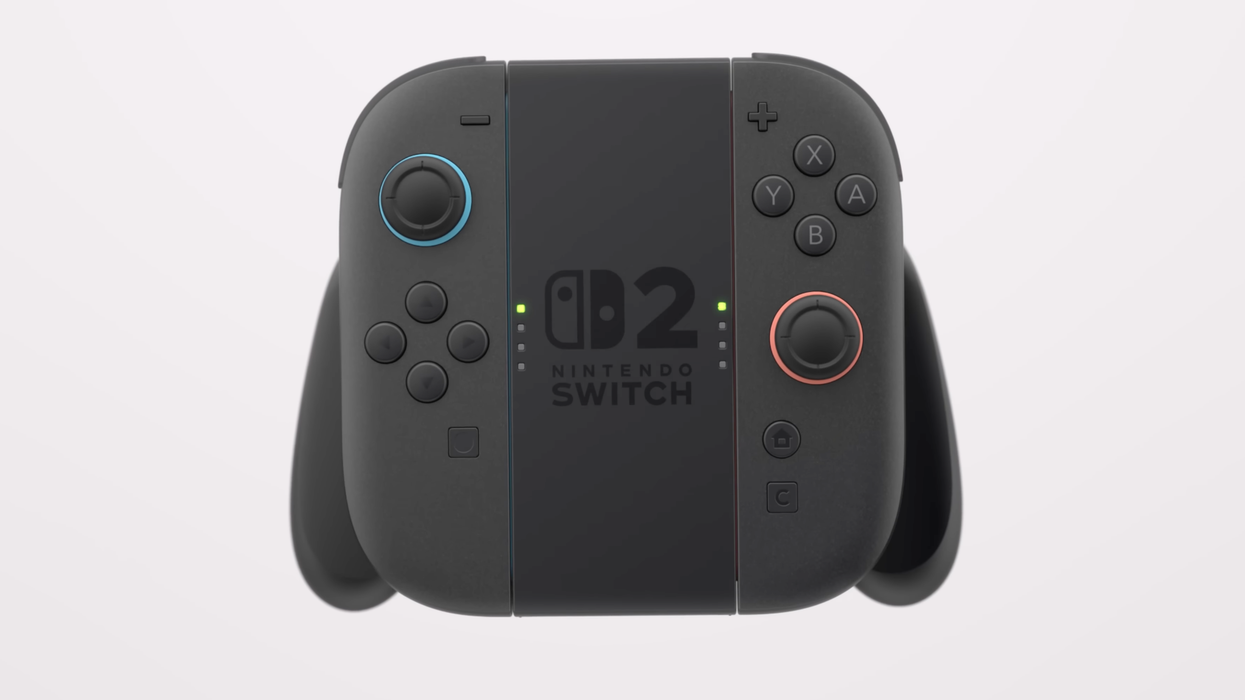 A screenshot of the Nintendo Switch 2 Joy-Cons docked
