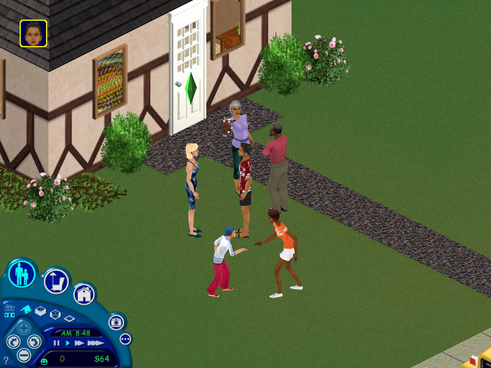 A screenshot of The Sims
