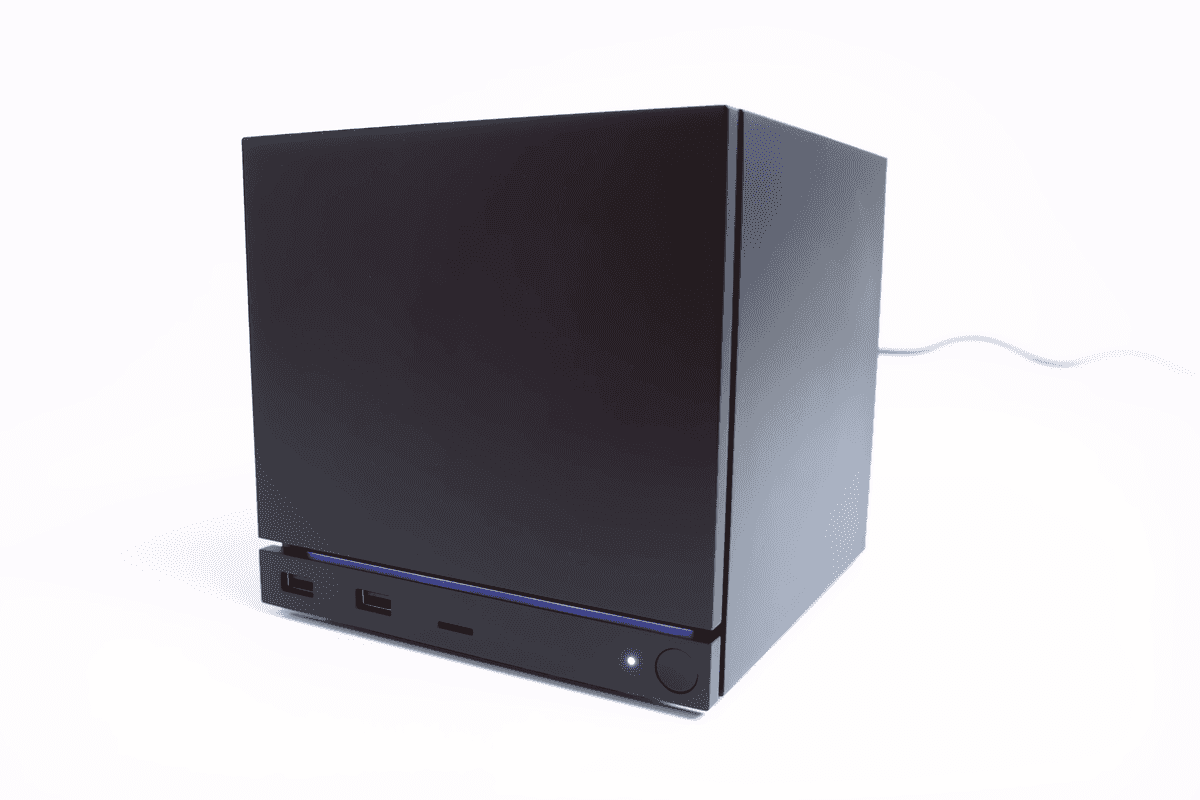 A screenshot of the Steam Machine console from the overview and quick start guide trailer