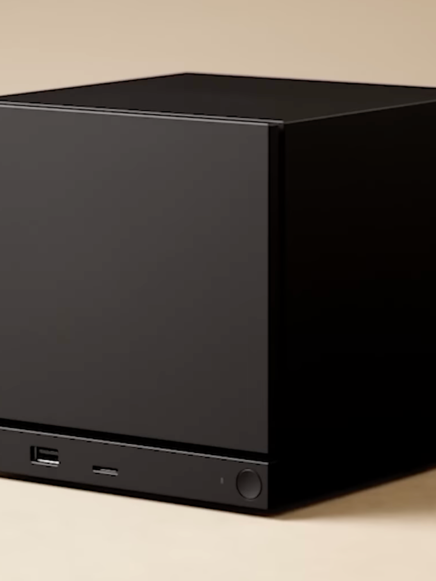 A screenshot of the Steam Machine from the reveal trailer