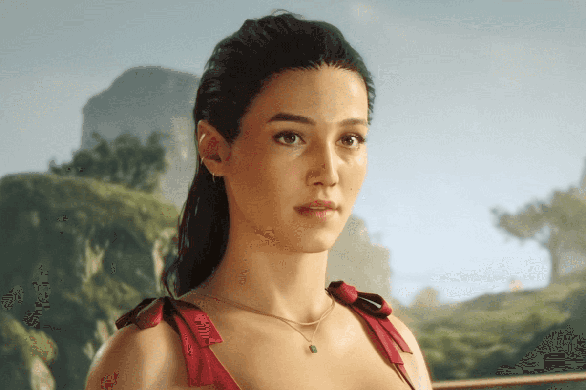 A screenshot of Theresa Lorca from the 007 First Light launch trailer