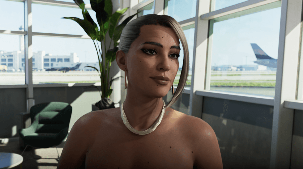 A screenshot of Valentina from GTA 6: An Extended Look