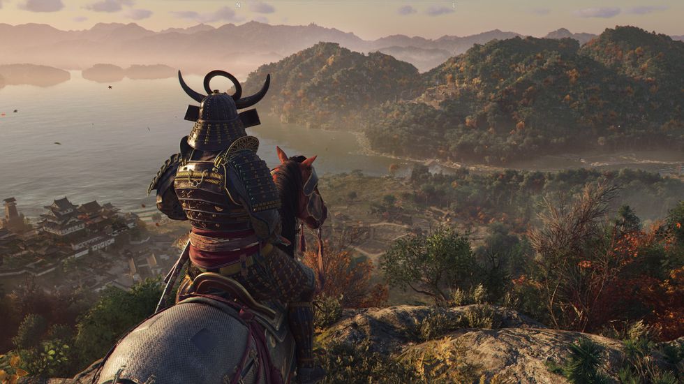 A screenshot of Yasuke in Assassin's Creed Shadows