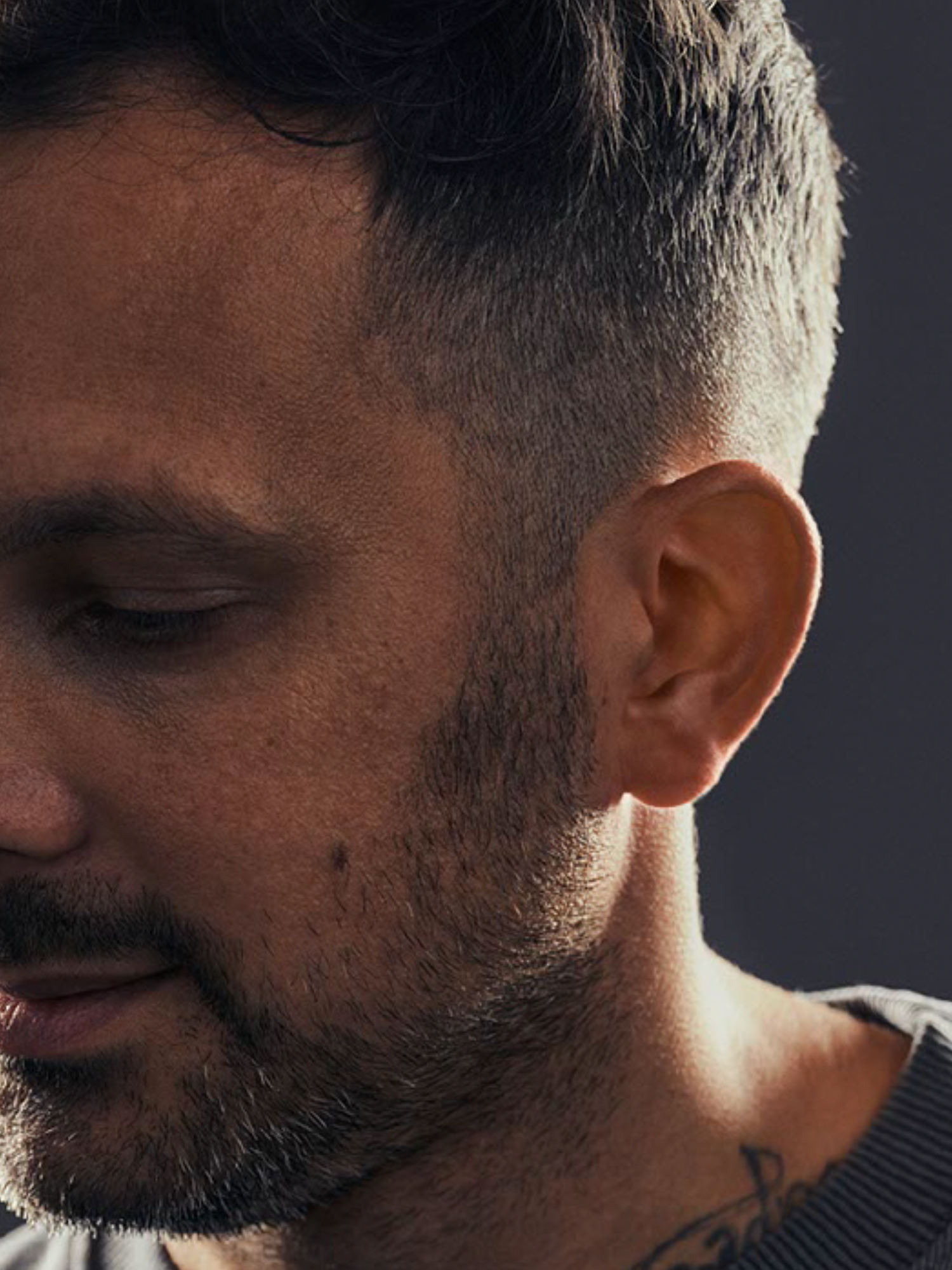 A side profile headshot of Steven Frayne, formerly known as Dynamo.