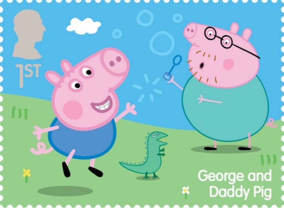 Special stamps to mark 20th anniversary of Peppa Pig