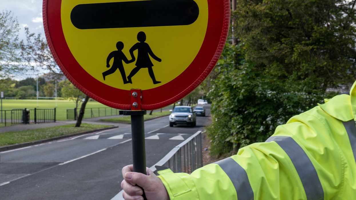 Americans mock Brits for what they call crossing guards