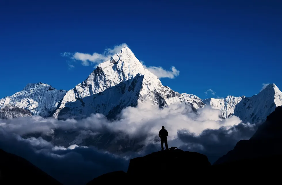 A stock image of Mount Everest
