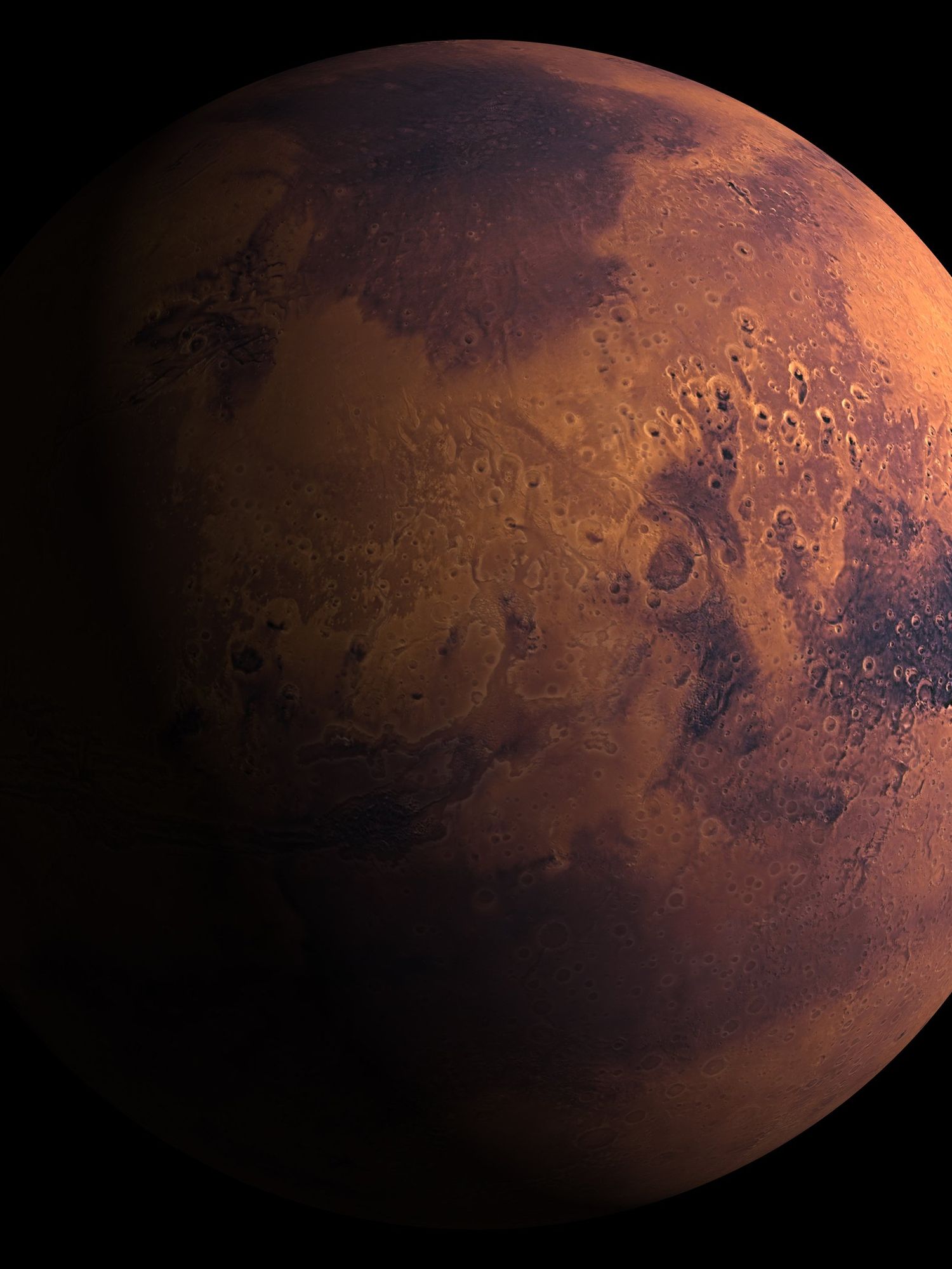 A stock image of Planet Mars