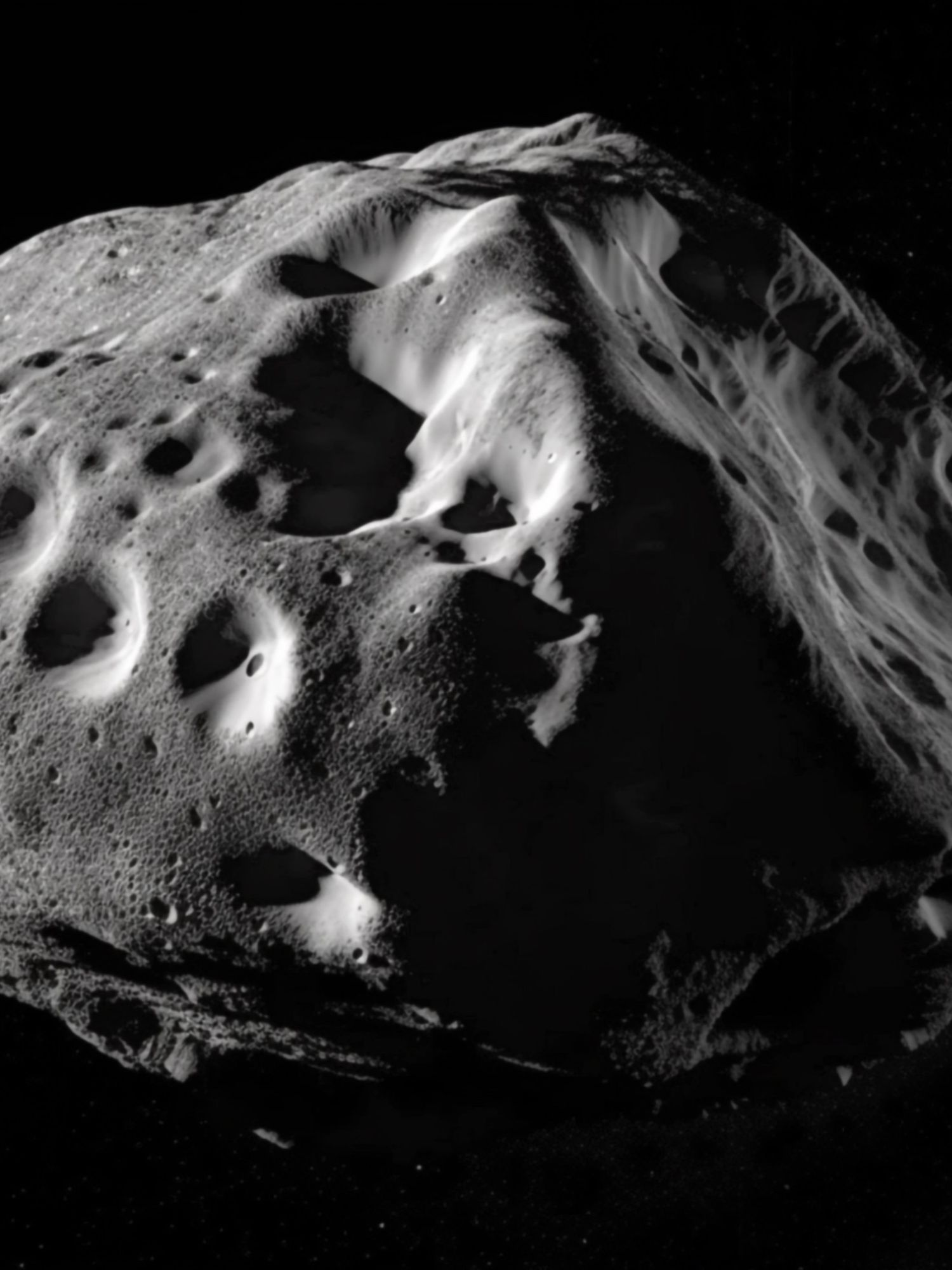 A stock image of the 16 Psyche asteroid