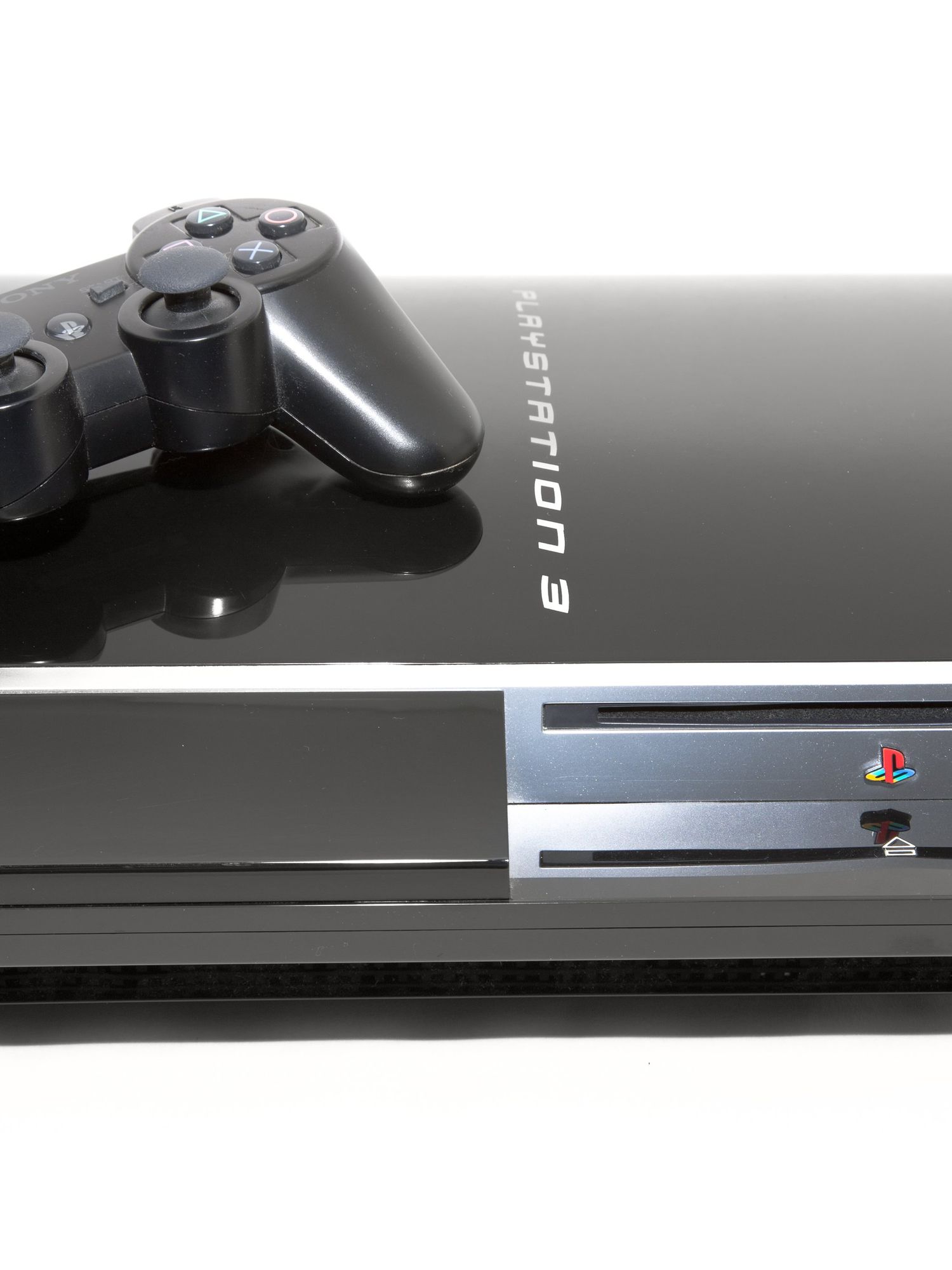 A stock image of the PS3 console and controller
