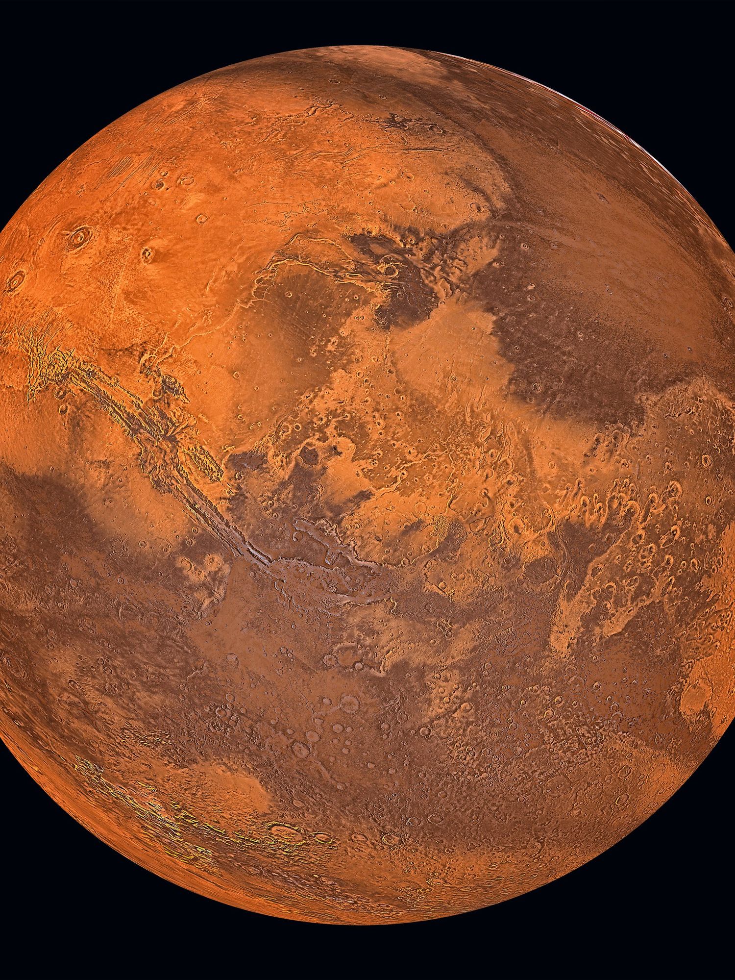 A stock photo of Planet Mars