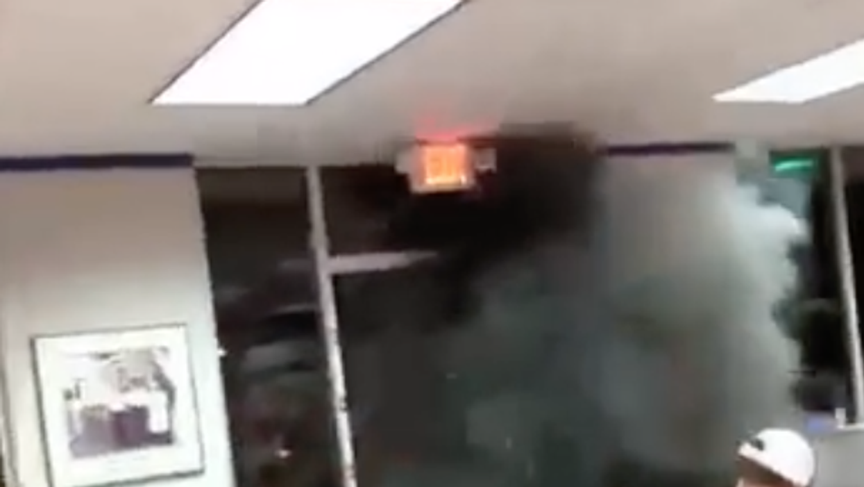 <p>A TikTok video shows a driver rolling coal into a Whataburger restaurant in Texas.</p>