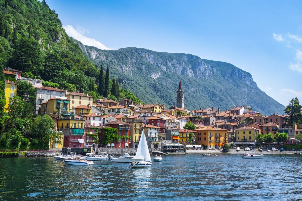 A view of Lake Como, Italy