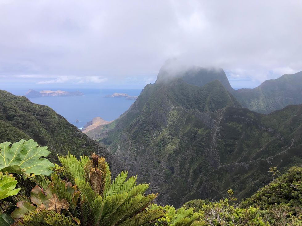A view of Robinson Crusoe Island