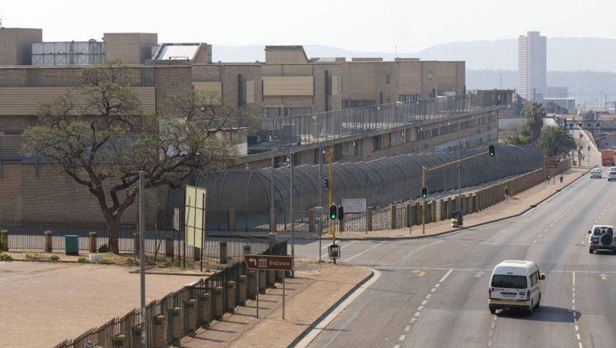 A view of the Kgosi Mampuru II prison in Pretoria