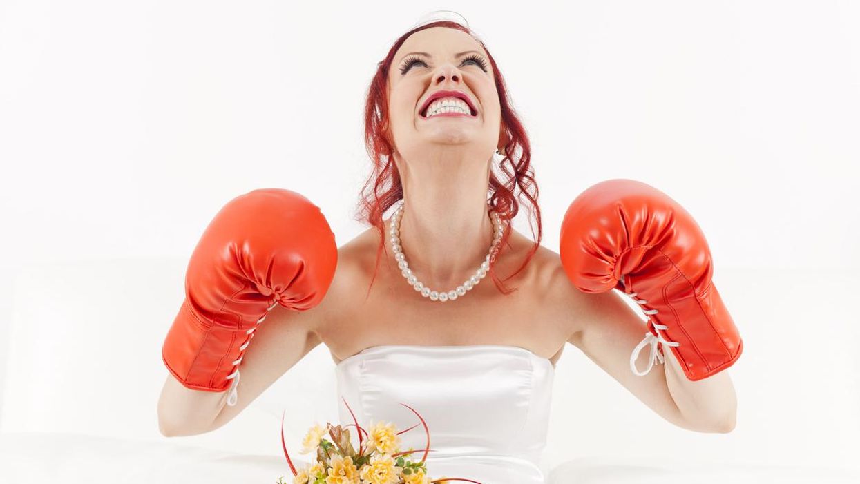 Bride's fury at 'attention-seeking younger sister' who decided to get married first