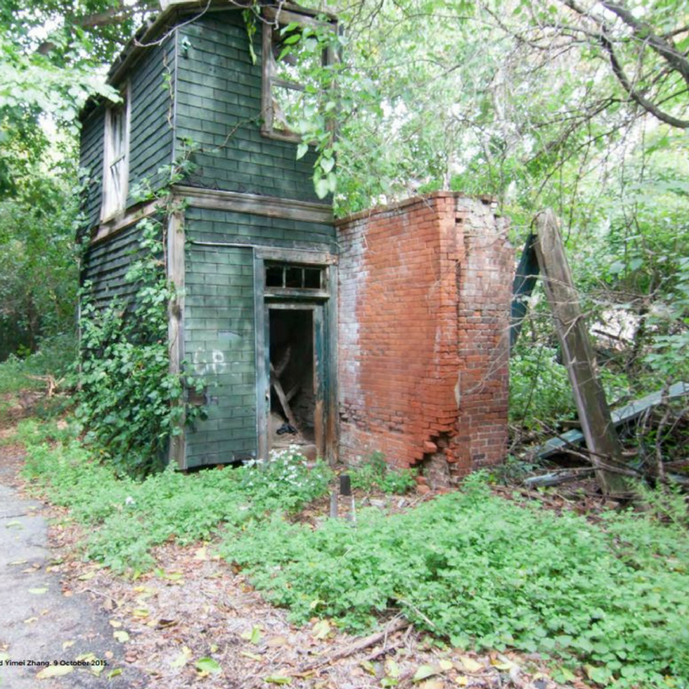 Abandoned garage. Picture: PennPraxis/Andrea Haley and Yimei Zhang