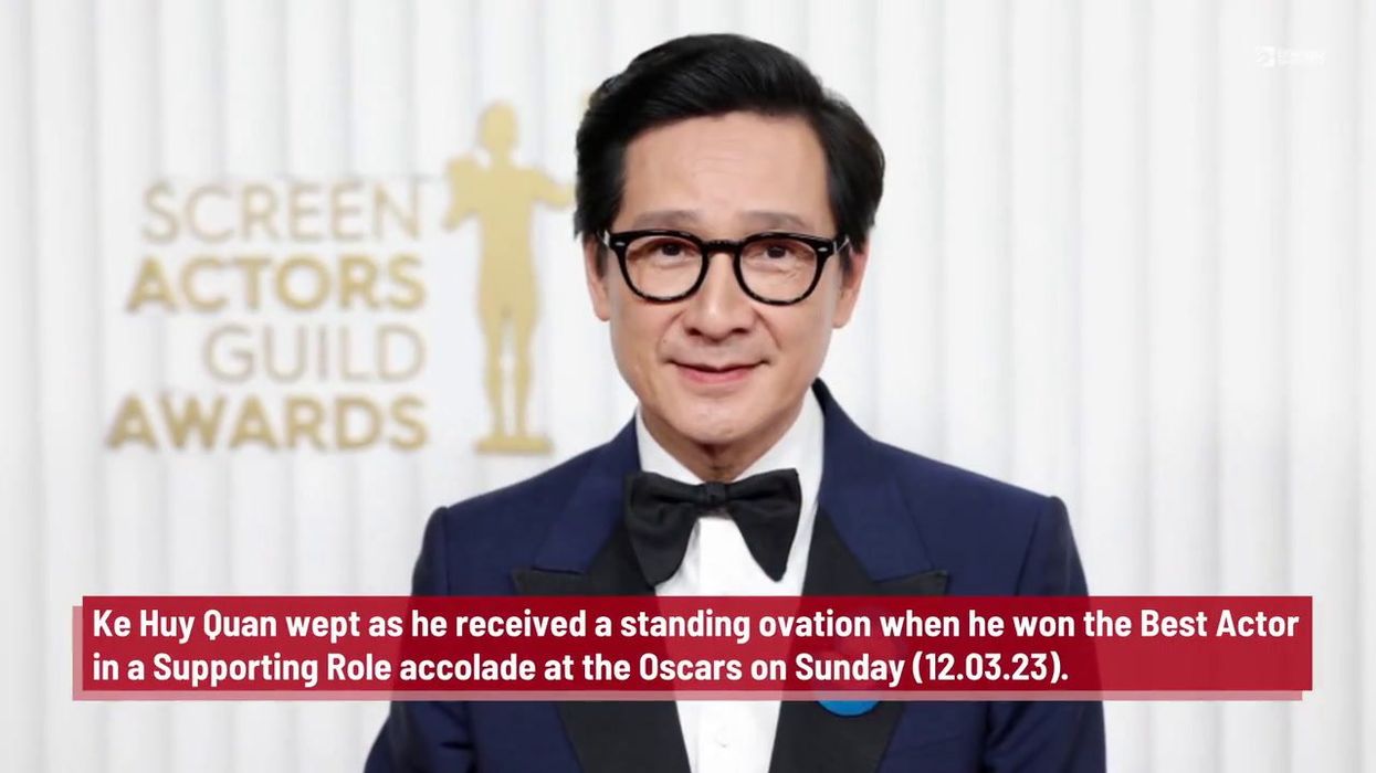 Harrison Ford presenting an Oscar to Ke Huy Quan had fans all emotional
