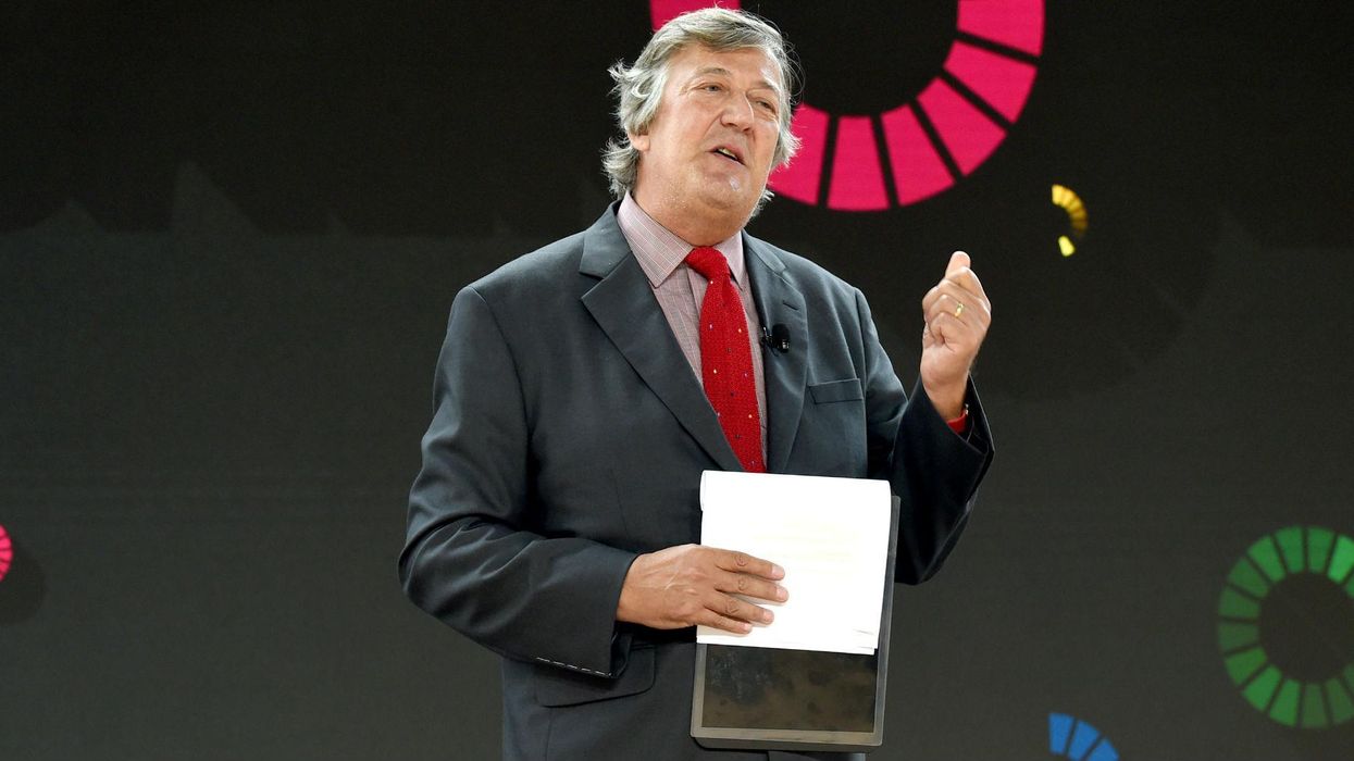 Actor, presenter, and writer Stephen Fry is a champion of mental health charity Mind, and was diagnosed with bipolar disorder in 2006. Picture: