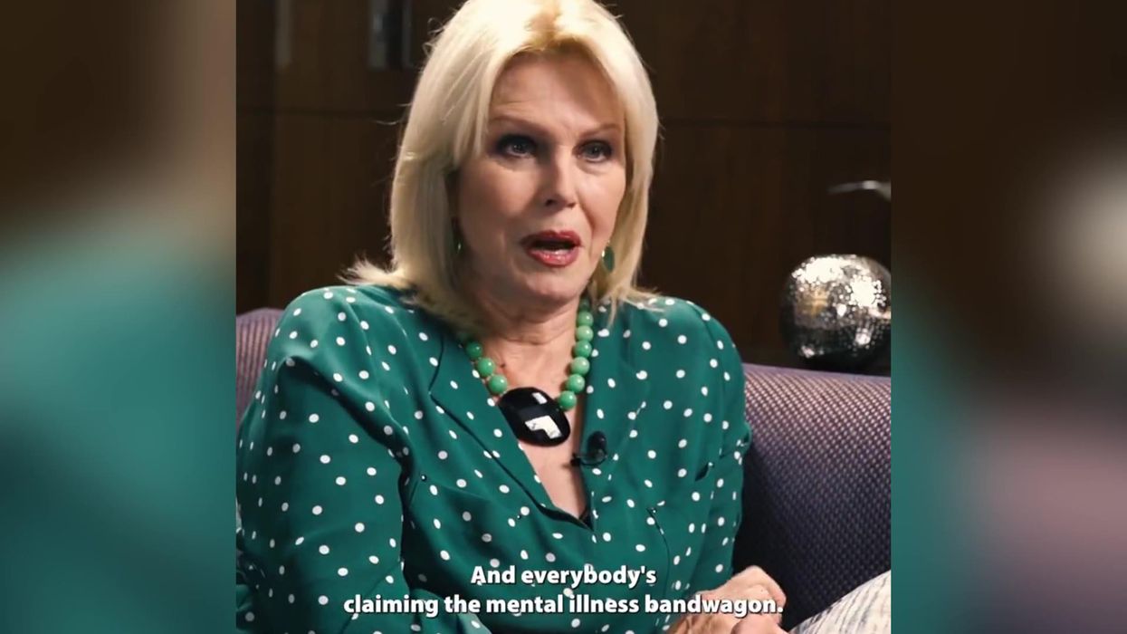 Joanna Lumley divides Twitter after saying people are ‘jumping on the mental health bandwagon’