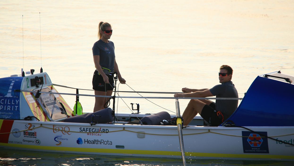 Adam Baker and Charlie Fleury (University of Exeter/PA)
