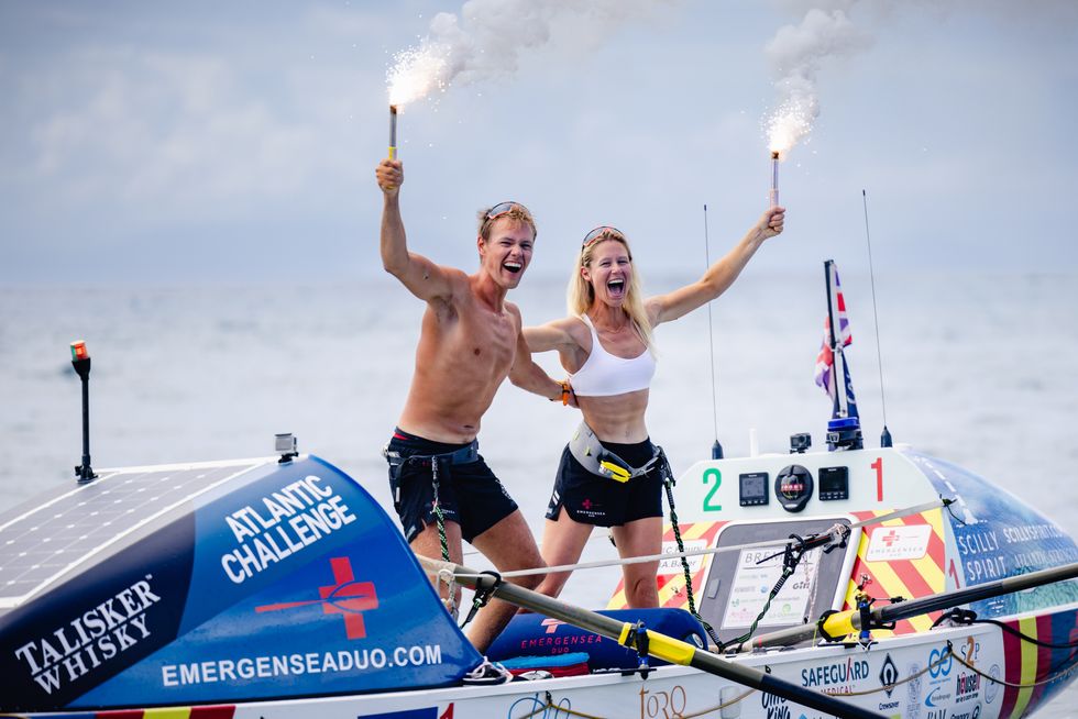 Husband and wife rowers begin new challenge sailing around Britain