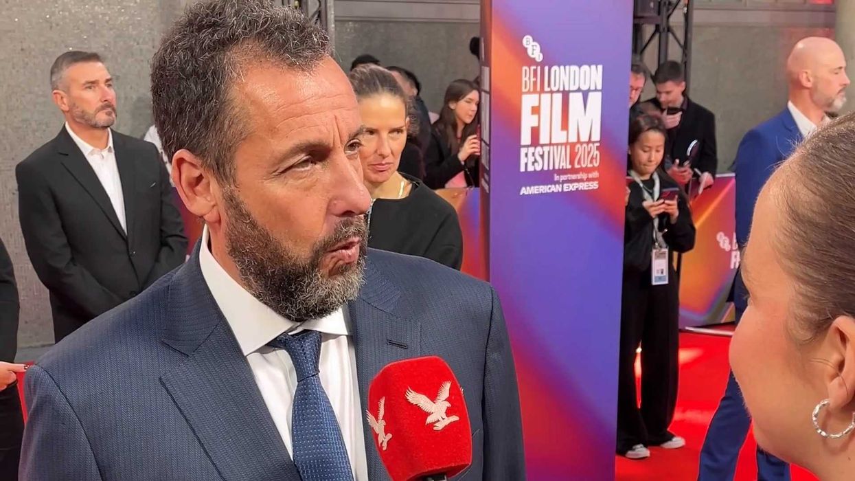 Jay Kelly's Adam Sandler shares sweet message for wife amid movie release - and it's too cute