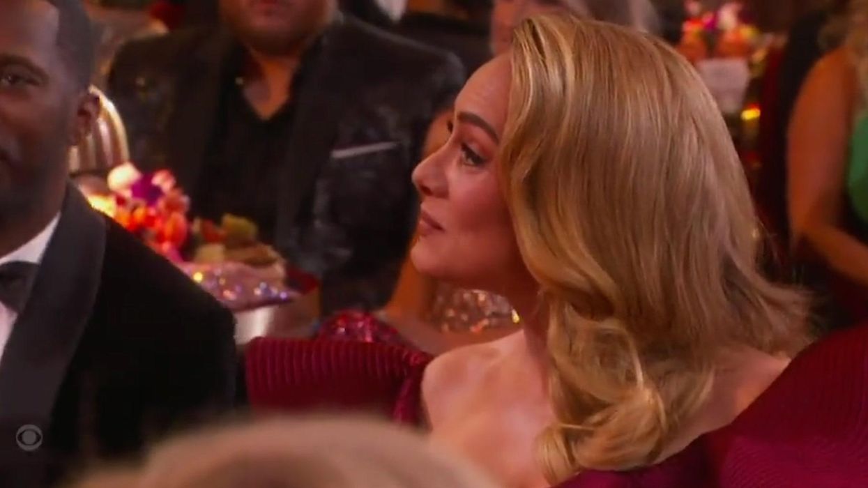 The Rock made Adele's 'dream' come true at The Grammys