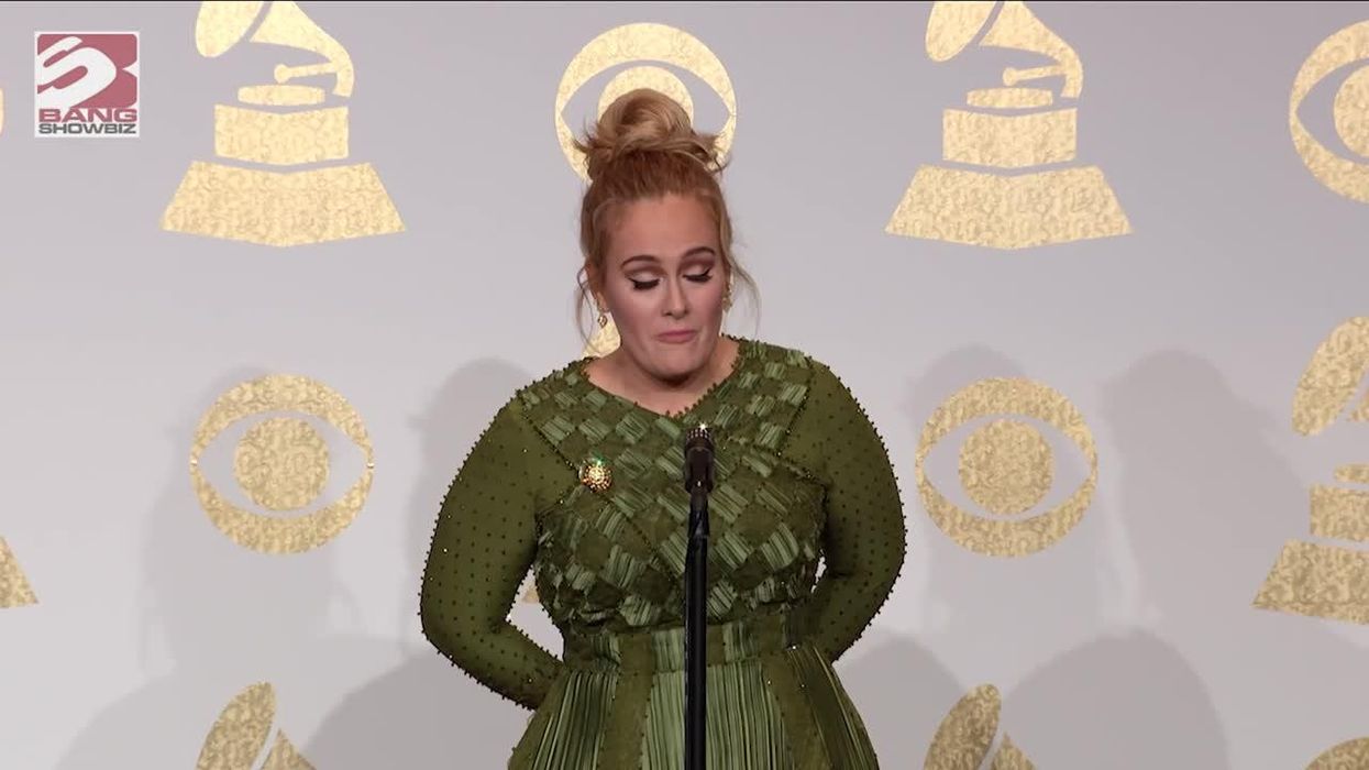 This resurfaced upside down photograph of Adele is freaking people out