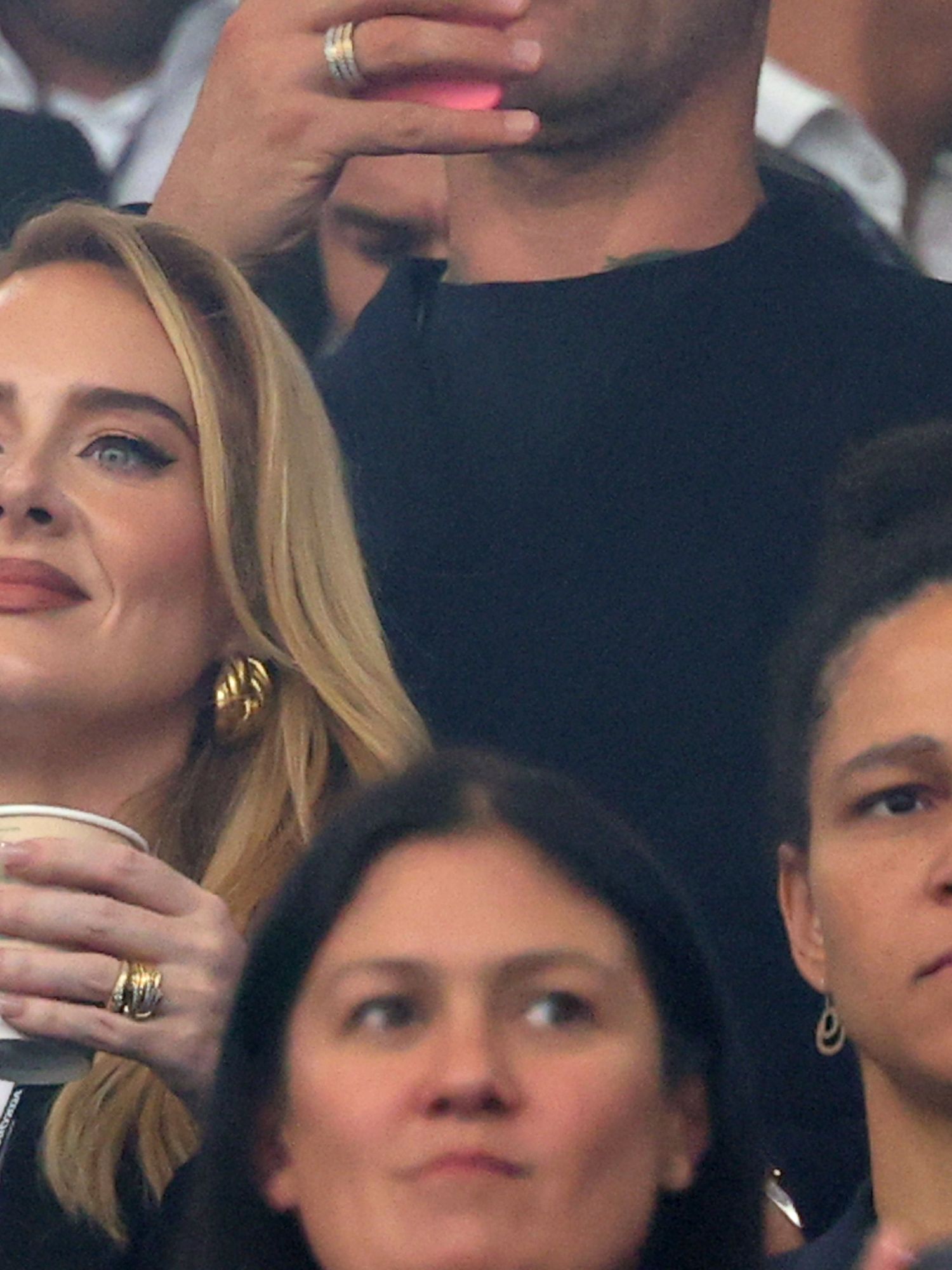 Adele tells Dutch fans to 'shut up' just before England's penalty against The Netherlands