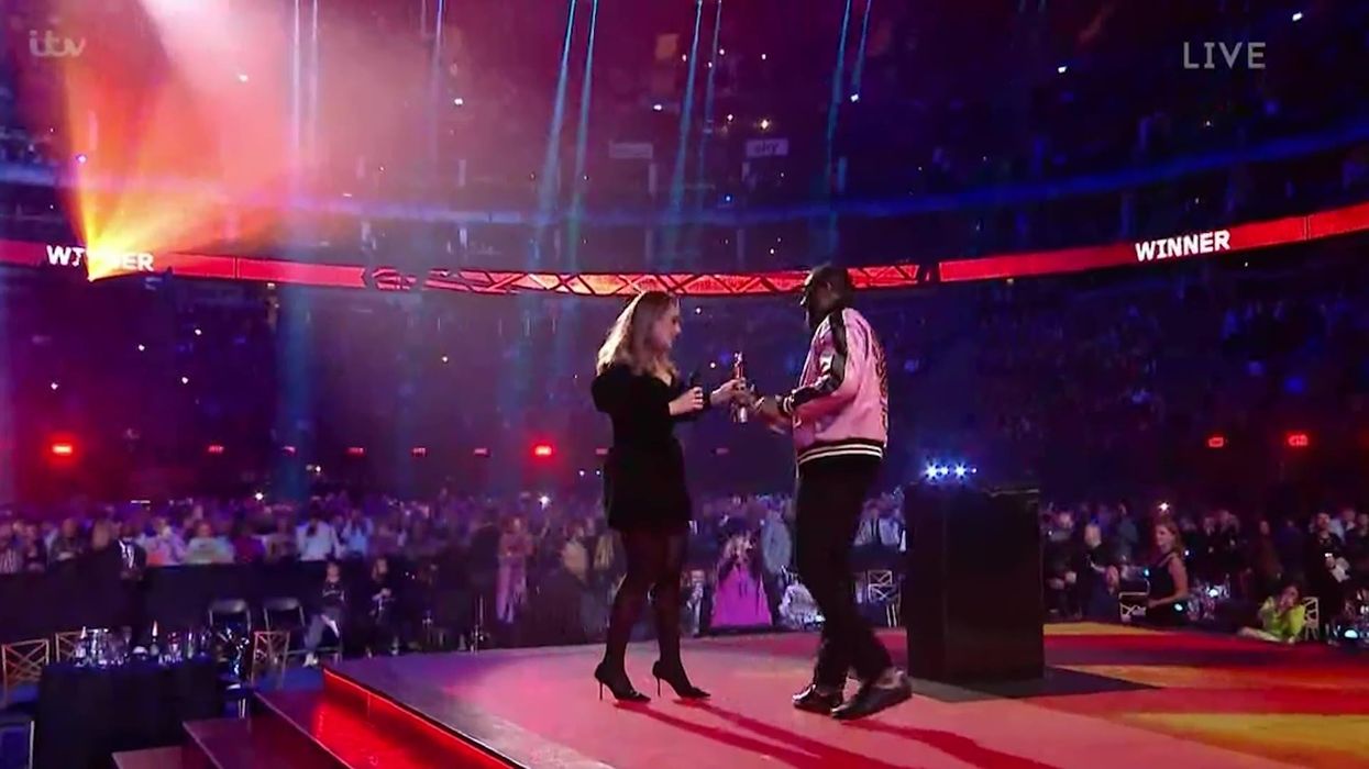 Adele wins Album of the Year at the Brit Awards