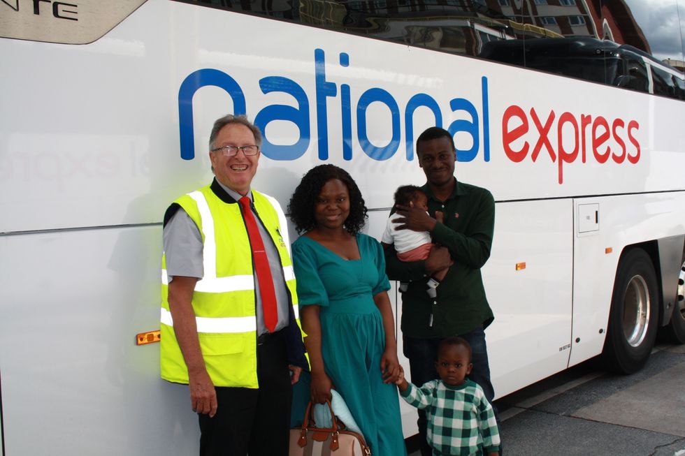 Mother who gave birth on National Express coach says experience was ‘surreal’