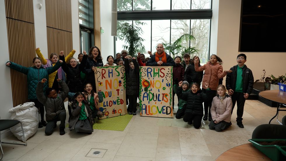 Adults must make ‘pledges’ to access children’s Chelsea Flower Show garden