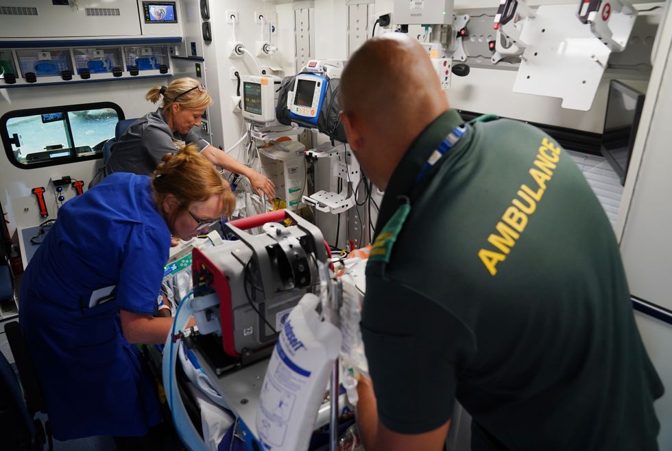 Children’s intensive care ambulance service celebrates 25 years of saving lives