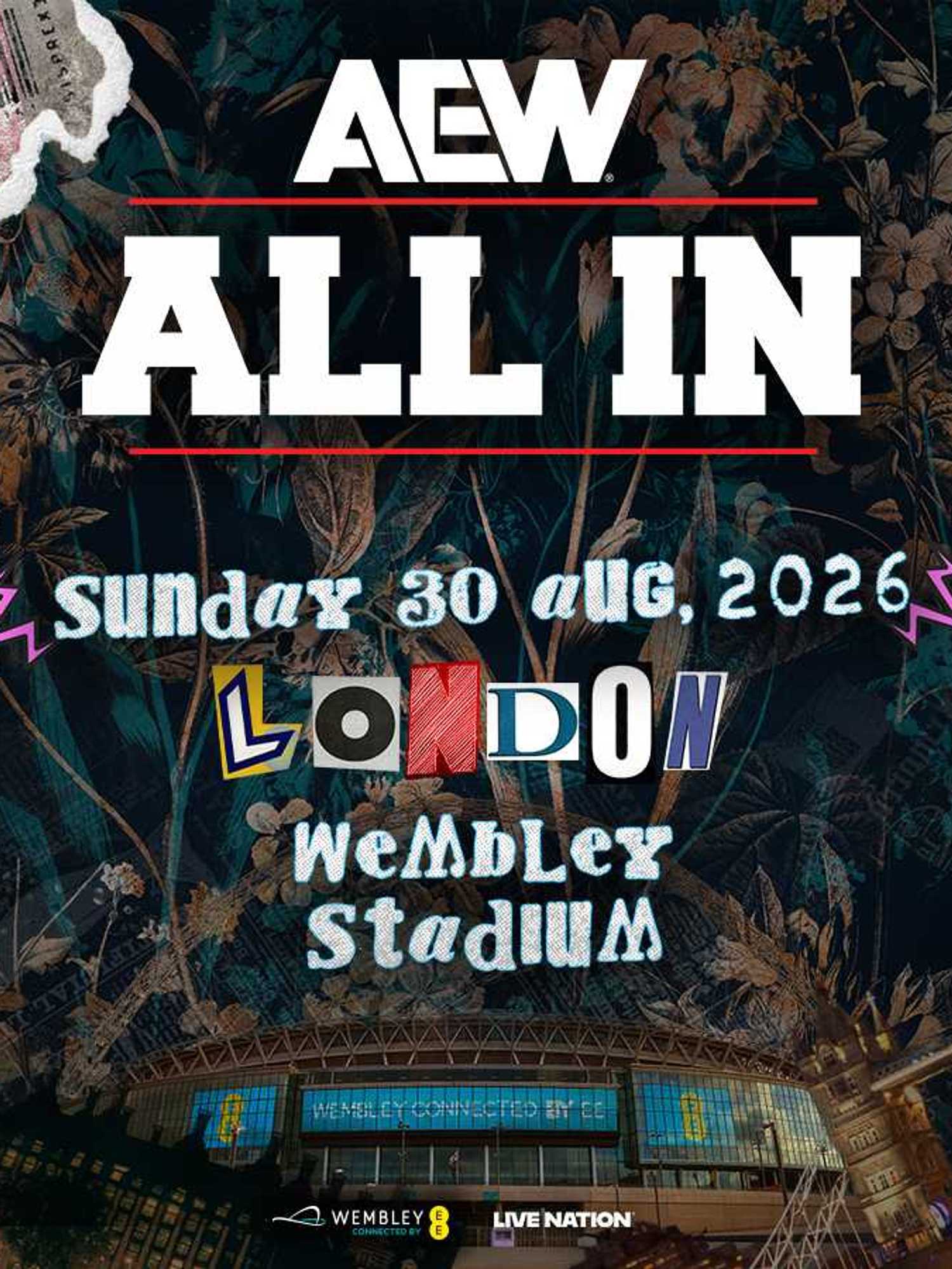 All Elite Wrestling to electrify Wembley Stadium with All In London return