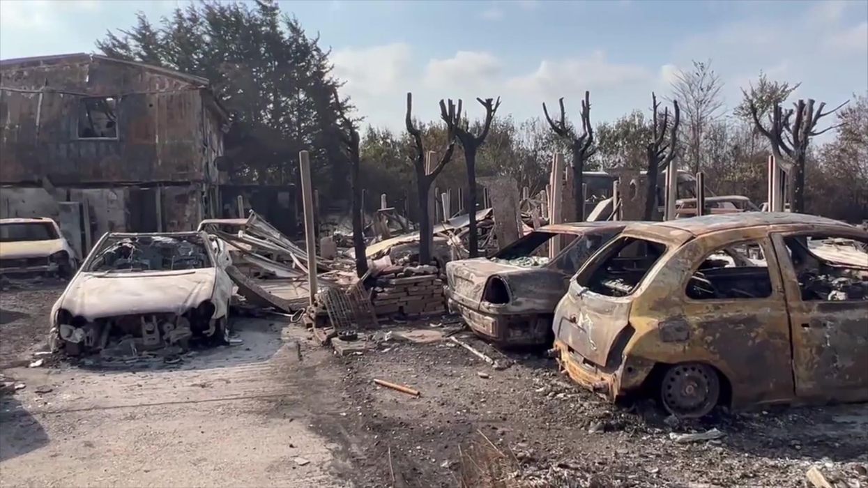 Aftermath of London wildfire compared to 'post-apocalyptic movie