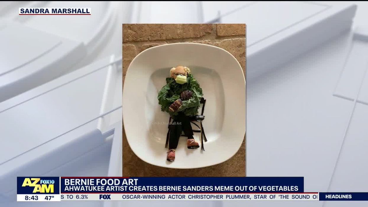 Bernie Sanders walked into a TikTok dance and reacted in the most Bernie Sanders way