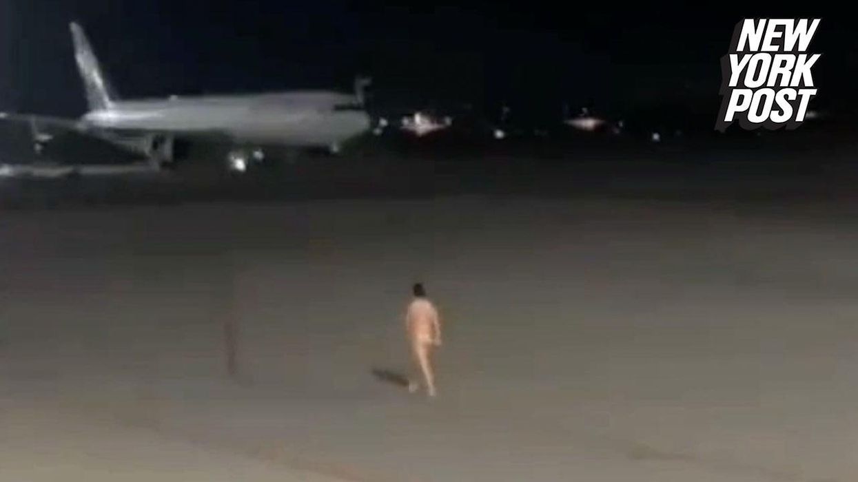 Streaker who ran onto football field dumped by boyfriend with 'brutal' text