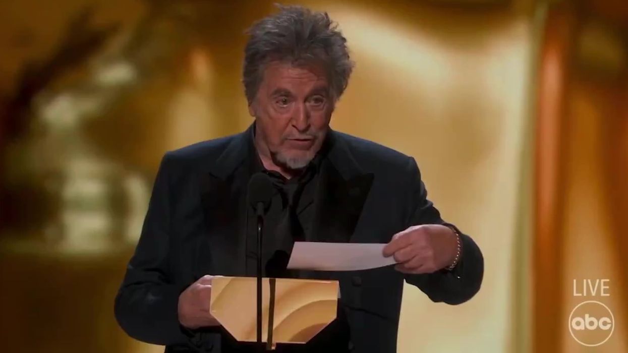 Al Pacino’s best picture announcement was all kinds of chaotic