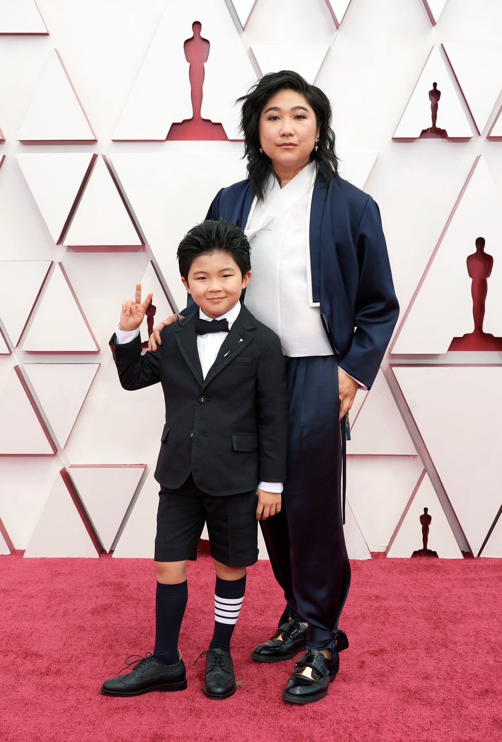 Alan Kim at the 93rd Academy Awards