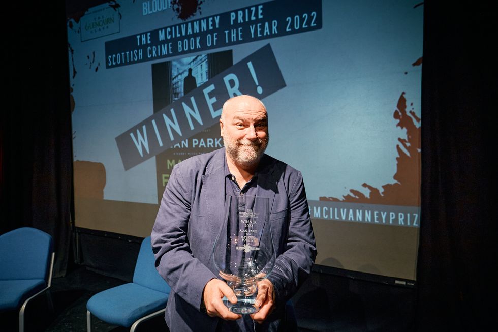 Second time lucky for crime writer as he scoops McIlvanney Prize