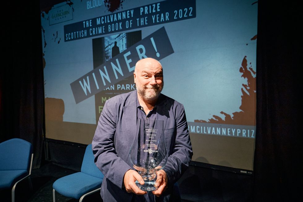 Second time lucky for crime writer as he scoops McIlvanney Prize