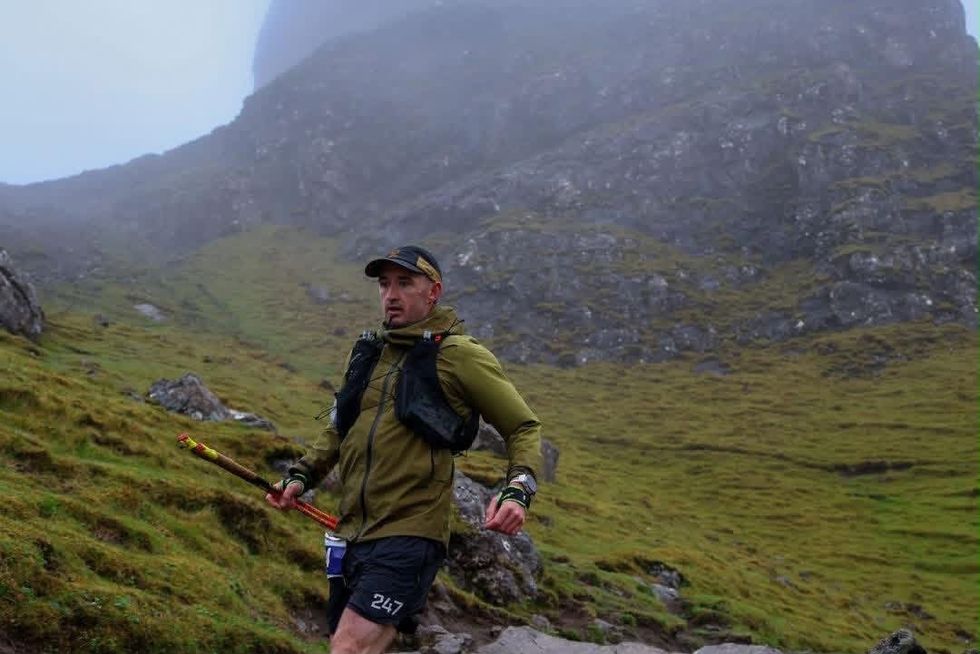 Alasdair Iain recently running the Skye Trail Ultra