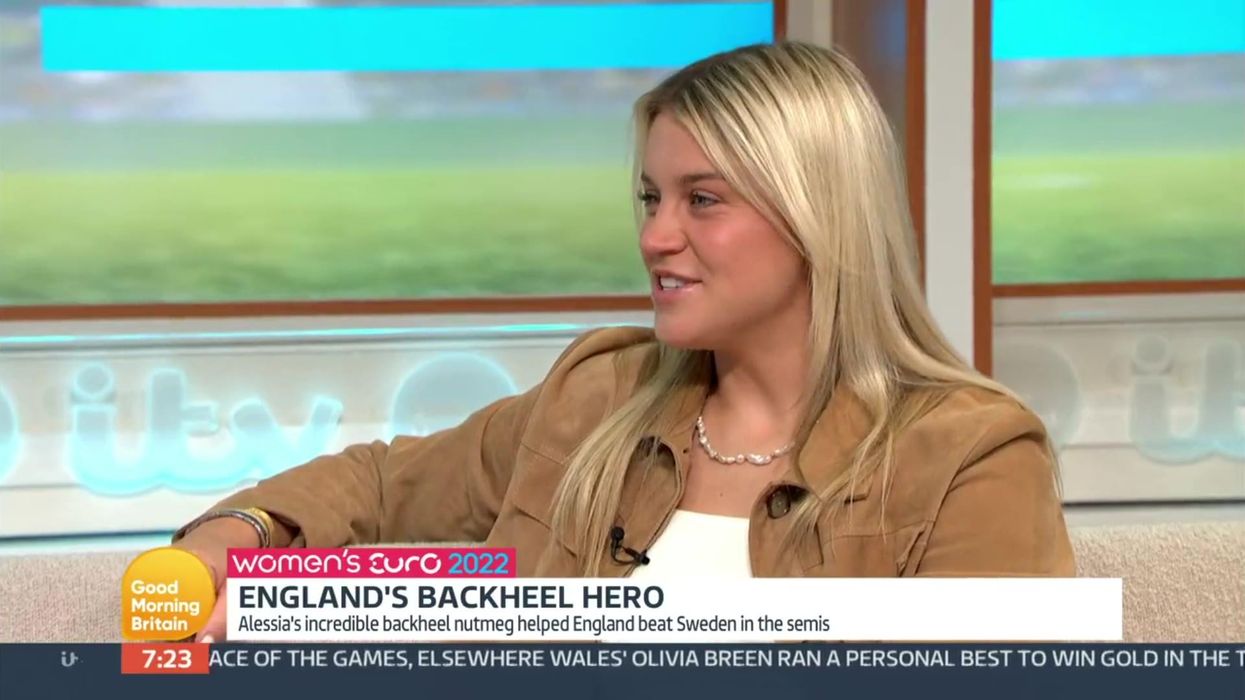 Alessia Russo says her Euros semi-final nutmeg 'wasn't intentional'