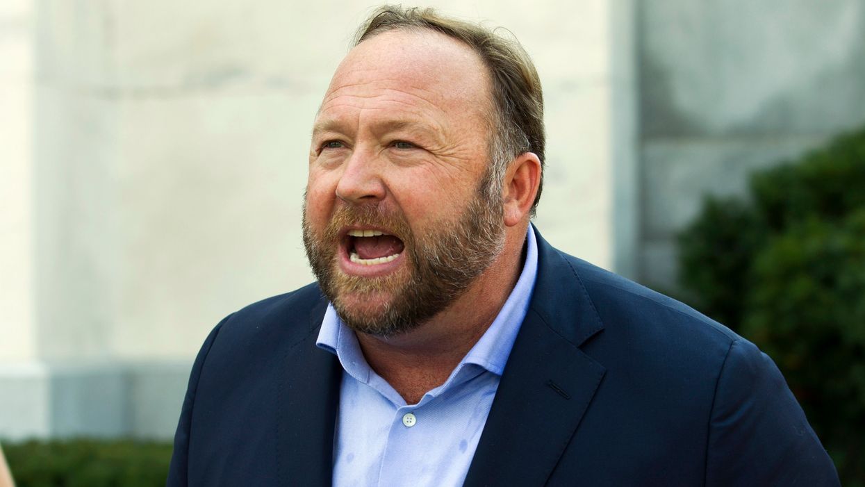 <p>Alex Jones </p>