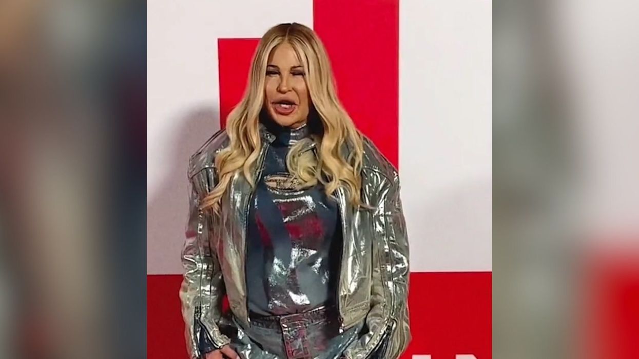 Drag icon goes undercover as Jennifer Coolidge at Fashion Week - and it's uncanny