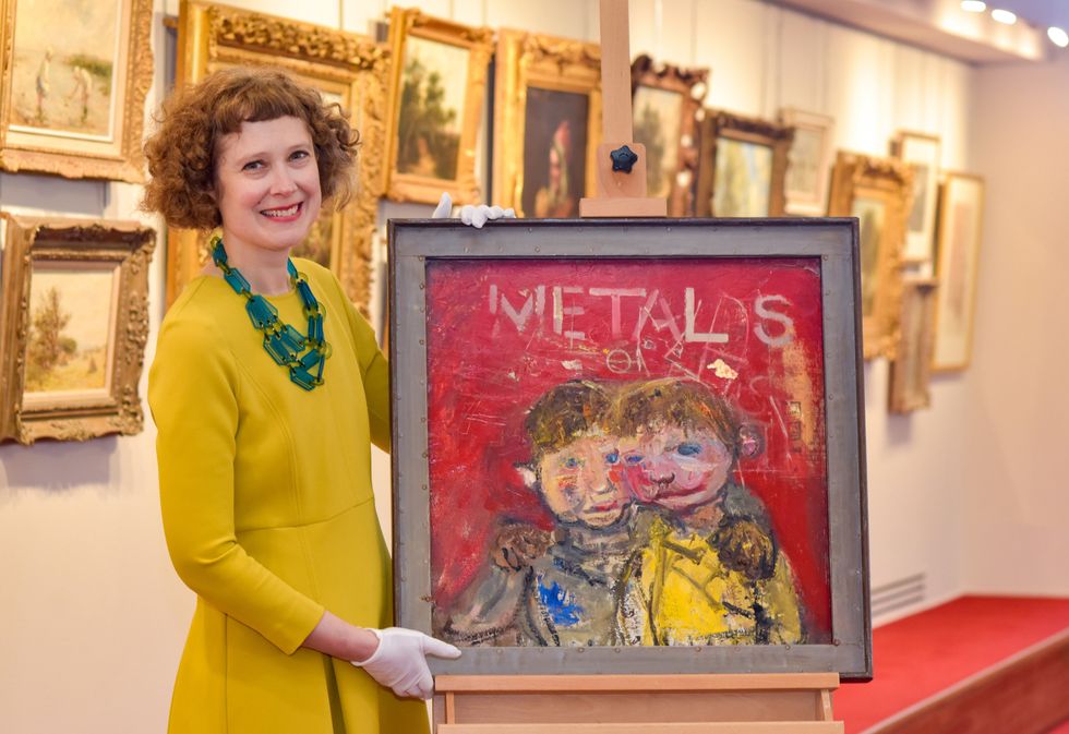 Joan Eardley painting of Glasgow street kids goes for record amount