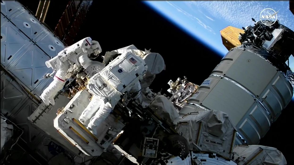 A terrifying thing happens to astronauts' fingernails on a spacewalk