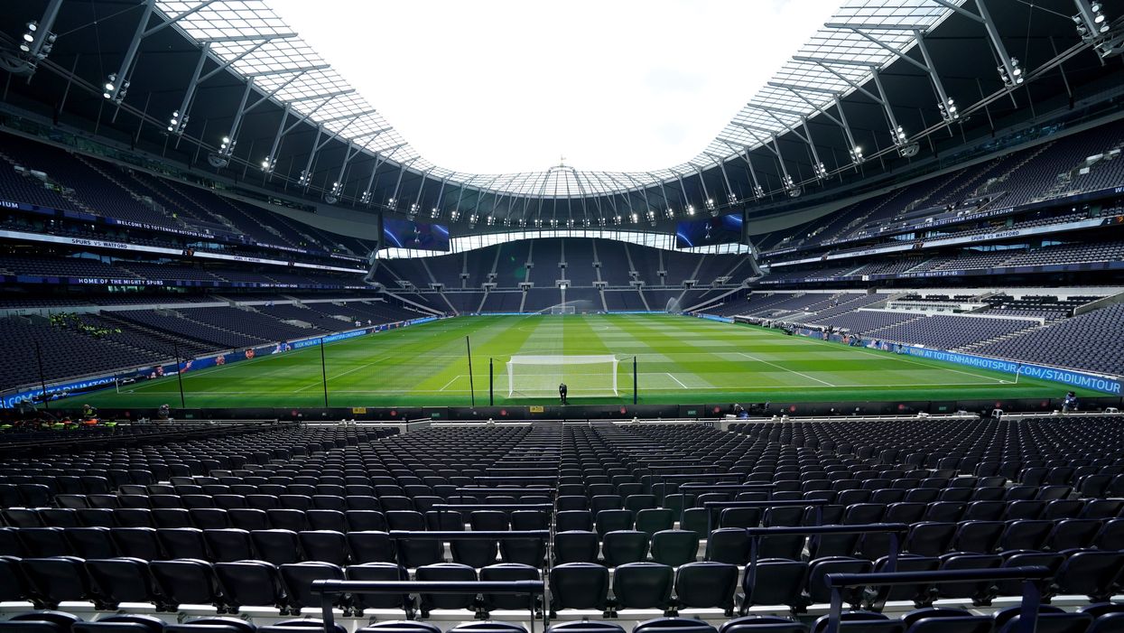 All food in the Tottenham Hotspur Stadium will be “locally and sustainably sourced” (Mike Egerton/PA)